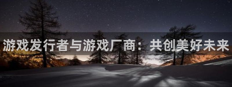 杏耀官网平台怎么样可靠吗：游戏发行者与游戏厂商：共创美好未来